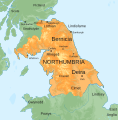 La Northumbrie.