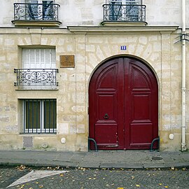 Entrée du no 11.