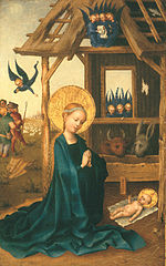 Adoração de Cristo (1445). Munique: Antiga Pinacoteca