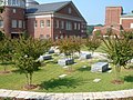 The SLC and the adjacent memorial garden