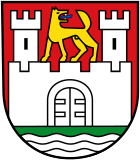 stilisiertes Wappen der Stadt Wolfsburg