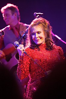 Lynn performing in 2016