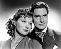 Greer Garson and Robert Donat, 1939