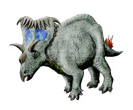 A Kosmoceratops rekonstrukciója