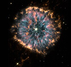 ハッブル宇宙望遠鏡によるNGC 6751の画像 Credit: HST/NASA/ESA.