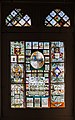 Stained glass window in the great hall, Pena Palace