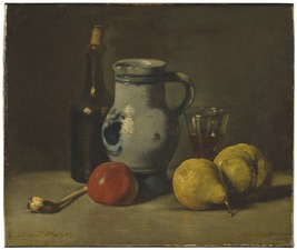 Still Life with a grey Jug, 1862 (Museo nazionale di Stoccolma)