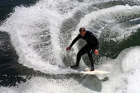 Surfer in California