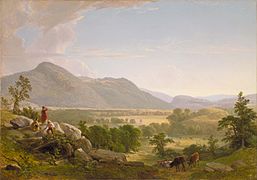 Dover Plains, Duchness County, New York. Artista: Asher B. Durand, 1848. Oli sobre tela.