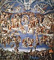 Michelangelo: L Juízo Final' ', 1534-41. Capielha Sistina