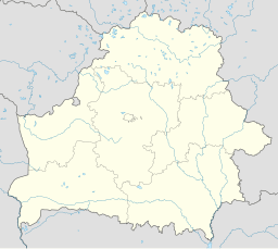 Asjmjanys läge i Vitryssland.