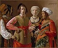 Georges de La Tour - A adivinha, 1633-1639. Metropolitan Museum of Art.