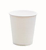 Tasse en papier typique moderne, jetable