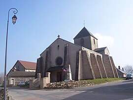 The church in Laizy