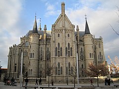 Palacio Episcopal de Astorga de Antoni Gaudí (1889-1915)