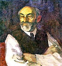 Michail Geršenzon, 1917, oil on canvas