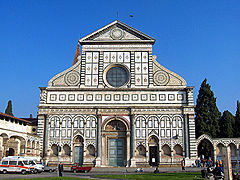 Santa Maria Novella, em Florença, Itália.