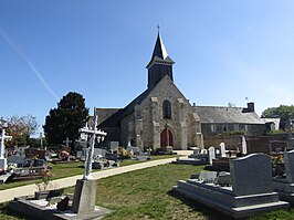 De kerk van Meslin