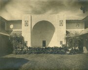 Courtyard at the Honolulu Museum of Art. Photograph from the National Gallery of Art Library.