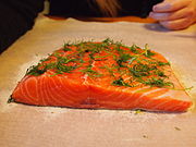 Zalm met dille