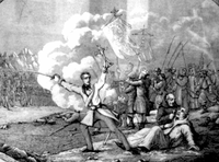 Эдуард Дембовский во главе Краковского восстания 27.02.1846