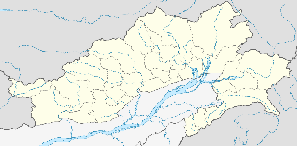 أروناجل برديش على خريطة Arunachal Pradesh