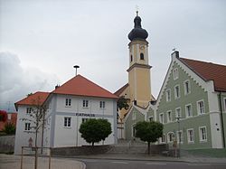 Skyline of Irlbach