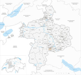 Mühlethurnen - Localizazion
