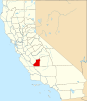 Localização do Condado de Kings (Califórnia)