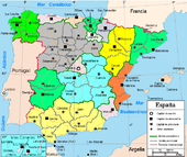 Organizarea teritoriala în Spania