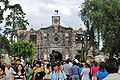 Facade of church