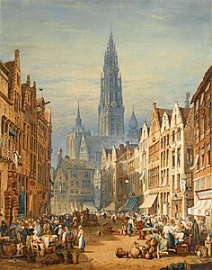 Jour de marché (1823).