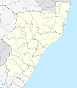 Scottburgh is located in KwaZulu-Natal