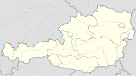 Kitzbühel na mapi Austrije