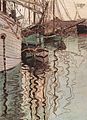 "Purjelaevad lainetavas vees" ("Trieste sadam") (1907)