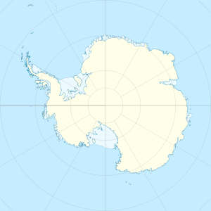 Lidia (pagklaro) is located in Antarctica