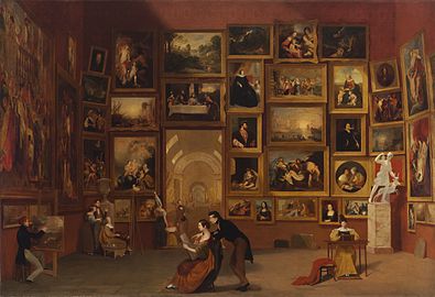 The Gallery of the Louvre (1831-33).
