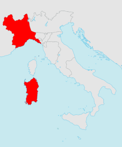 Kungariket Sardinien efter 1847.