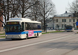 VL-bussar i Västerås.