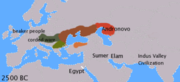 기원전 2500년경 인도유럽어족