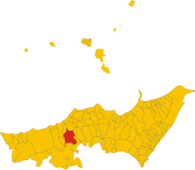 Localisation de Alcara Li Fusi