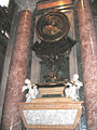 Queen Christina's monument, in San Pietro, Roma.