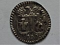 einseitiger Silberpfennig aus Schwäbisch Hall von 1798, letzte Münzprägung der Stadt