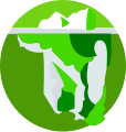 Wikisource logo green