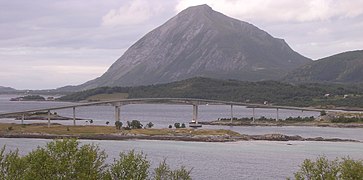 View of the Engeløya bridge