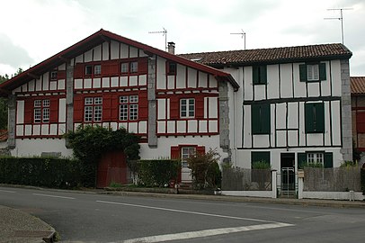 Maisons labourdines.