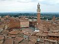 Siena "Piazza del Campo" meydanı