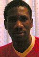 Mutala Mohammed als Spieler des US-amerika- nischen Fußballclubs Hollywood United Hitmen im September 2010