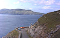 Illa de Gran Blasket vista dende Slea Head na Península de An Daingean.