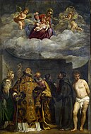 Titian Frari Meryem'i, 338 x 270 cm.
